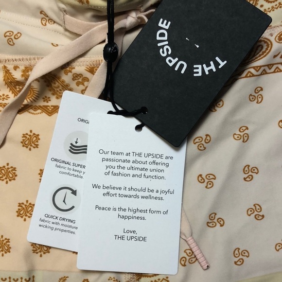 💛 8 💛 NWT Anthro Leggings The Upside Yoga Exercise Gym Athletic​ - Picture 5 of 11